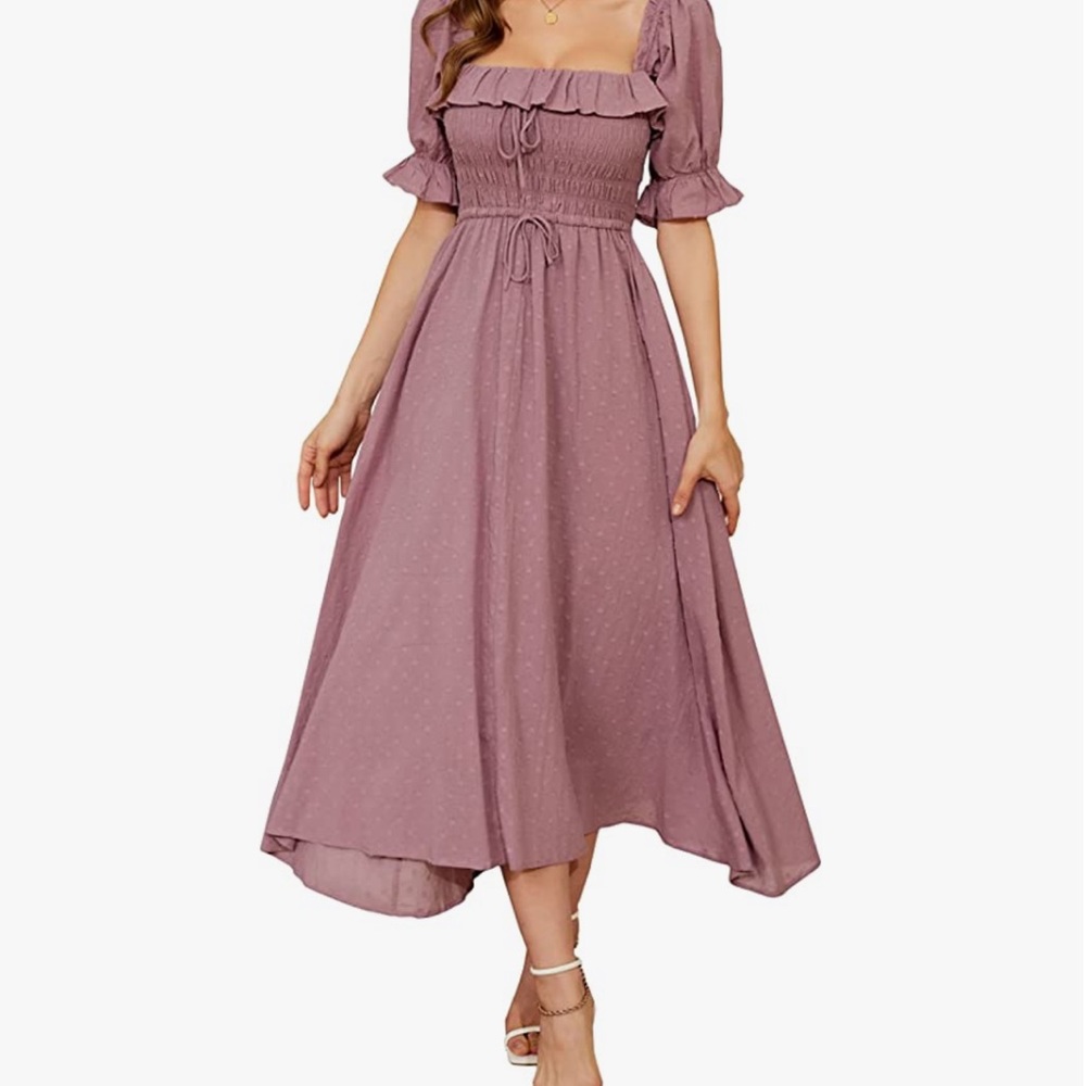 Purple dress